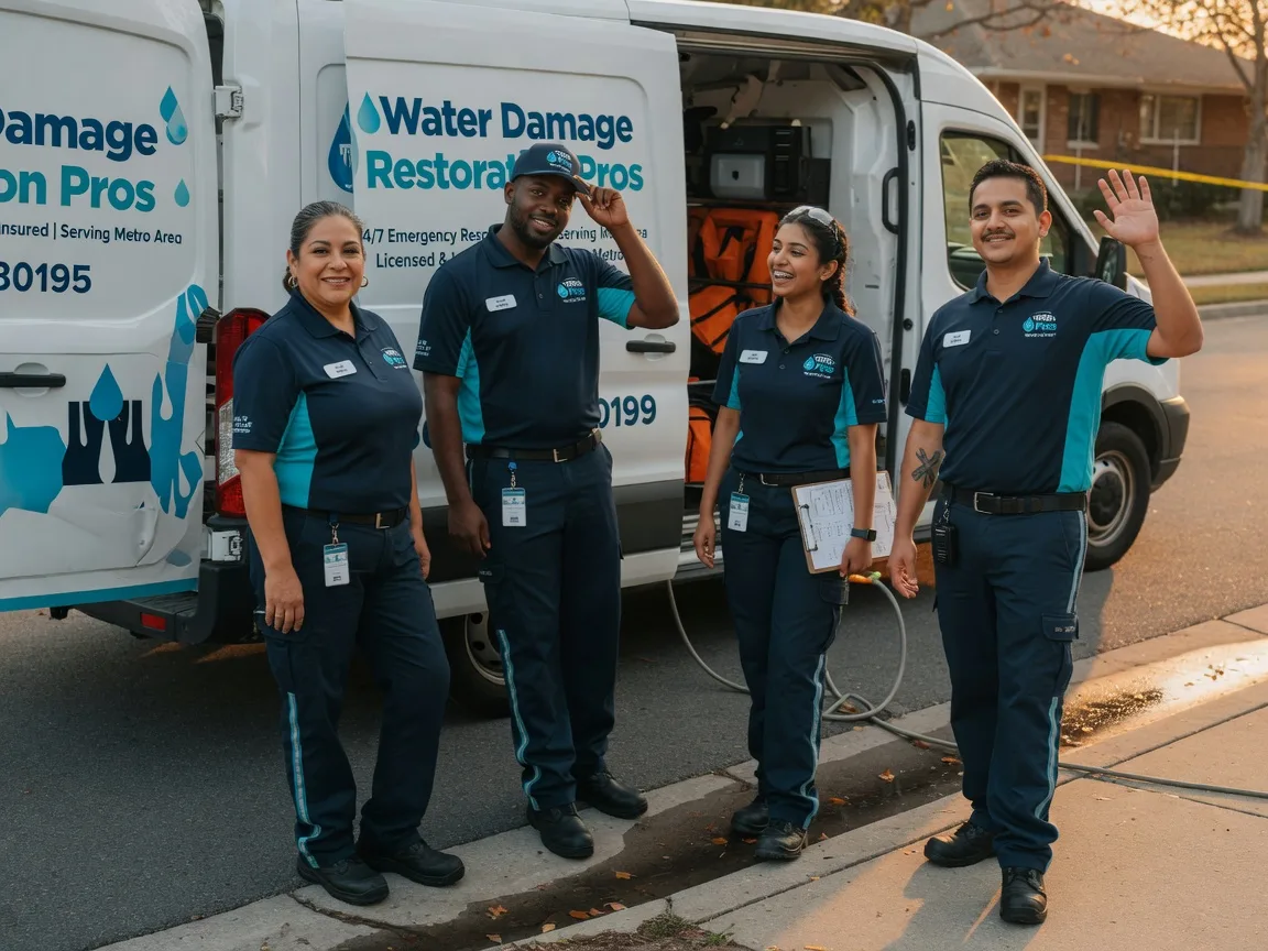 Water Damage Restoration company in Inez, TX